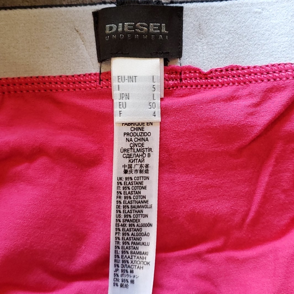 Pink Diesel Cotton Stretch Trunks - Large - Picture 3 of 3